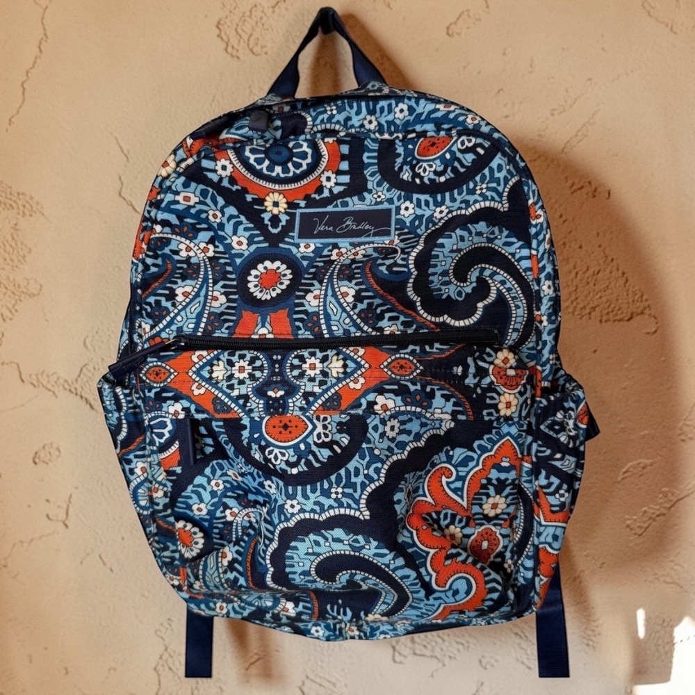 Vera Bradley Marrakesh Print Backpack Retired Print